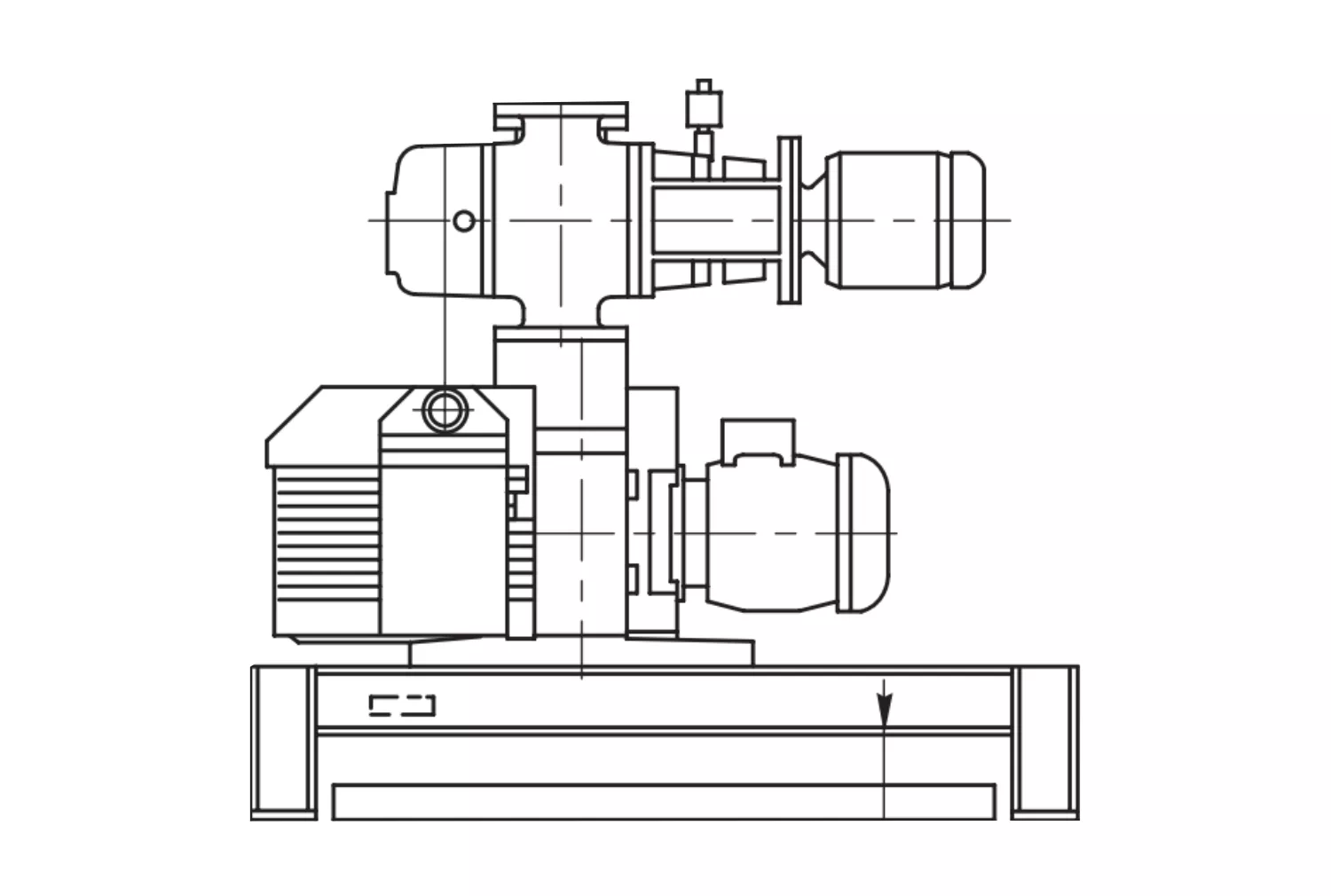Система вакуумная RUTA WAU 501/D65B/A с адаптером от производителя АО Вакууммаш